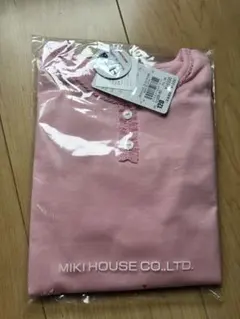 新品　ミキハウス　長袖Tシャツ　120