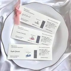 このみん様　エスコートカード　結婚式