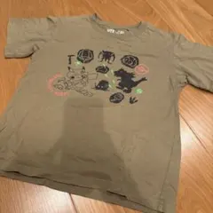 UNIQLO UT ポケモン化石博物館 半袖Tシャツ カーキのサムネイル
