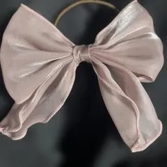 ピンクリボン ヘアゴム