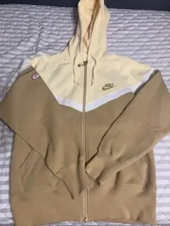 Nike ジップアップパーカー ベージュ/クリーム　イエロー　バナナ