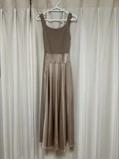 cocodeal ノースリーブ　ニット　ワンピース　ドッキング　サイズ2