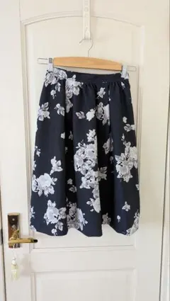 MERCURYDUO フレアスカート 花柄