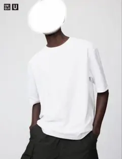 エアリズムコットンオーバーサイズTシャツ