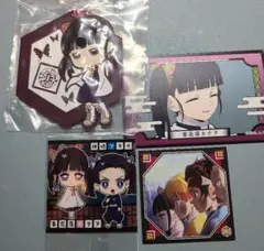 鬼滅の刃★栗花落カナヲ カナヲ★セット 一番くじ シール ラバーマスコット★鬼滅