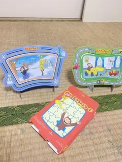 おさるのジョージ パズル 2点セット引っ越しする予定で8日まで購入をお願いします