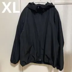 GU ウインドブレーカー ナイロンジャンパー ブラック XL