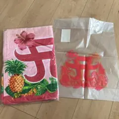 浜崎あゆみ　ライブ　グッズ　SUMMER　スポーツタオル　ピンク　2015