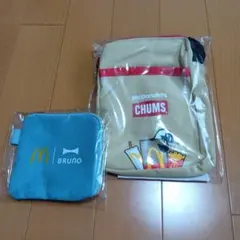 マクドナルド　 CHUMS　 ミニショルダーバッグ　BRUNOコインポーチ