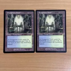 草むした墓/Overgrown Tomb 旧枠2枚セット