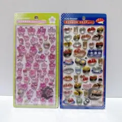 - ボンボンドロップシール ボンドロ 和柄 お寿司、桜 -