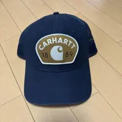 90's Carhartt Logo Trucker Mesh Cap - メルカリ
