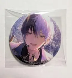 プロセカ あんスタコラボ 缶バッチ 青柳冬弥