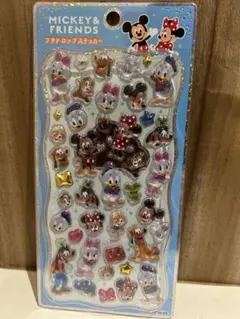 正規品ディズニー ミッキー&フレンズ プチドロップステッカー　ラスト1