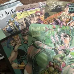 荒木飛呂彦原画展　ジョジョ展　アートコースター　　　　5枚