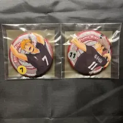 ハイキュー!! 宮兄弟 ガチャガチャ 缶バッジ