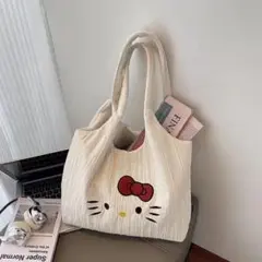 ハローキティ トートバッグ アイボリー