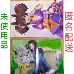 アニメディア 2026年 2月号 デジモン ＆ ウマ娘 ポスター