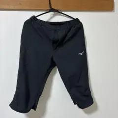 ミズノ トレーニングクロスパンツ 6分丈 黒 L 32JD7131