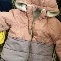 フリースリバーシブルフード付きジャケット