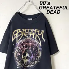 古着 00's メキシコ製 グレイトフルデッド スカルヘッド Tシャツ 黒