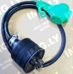 トリプルコンセント ソフトVCT 100/200V 30A→15A変換アダプター 変換アダプタ100/200V30A→200V20Aヤマハ発電機ホンダ発電機用3M