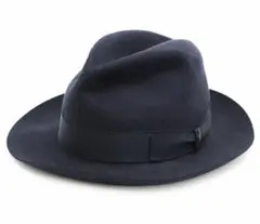 Borsalino アンゴラ100％ 中折れ フェルト ハット 黒 60cm Borsalino アンゴラ100％ 中折れ フェルト ハット 黒 60cm - メルカリ