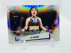 2021 Topps Chrome WWE 紫雷 イオ リフラクター パラレル
