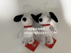 スヌーピー ぬいぐるみ 2体セット+ウッドストック