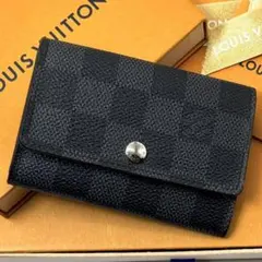 美品 ルイヴィトン ダミエグラフィット ミュルティクレ6 キーケース 6連 鍵