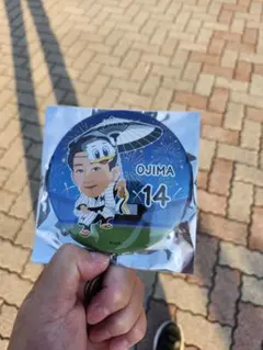 千葉ロッテマリーンズ 夏祭りエアークジ缶バッジ 小島和哉 14