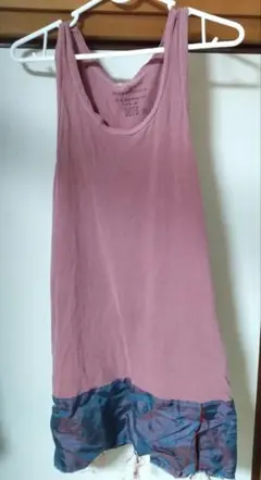 ナノ・ユニバース　タンクトップ　リメイク