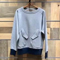 Nigel Cabourn ダイバーズスウェット 50 グレーのサムネイル