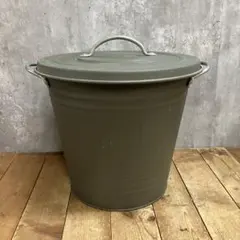 A-1 IKEA イケア KNODD ふた付きゴミ箱 グレー ダストボックス