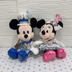 ディズニーシー 20周年 ぬいぐるみ ミッキー ミニー