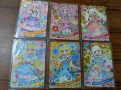 アイプリ　カード　フラワーガーデン　みつき　ひまり　ゆうじょうさくらツイン　6枚