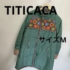 TITICACA 中綿ジャケット　グリーン　M ＃3212