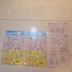 タイルシール クレヨンしんちゃん 2枚＆ふわふわシール 1枚