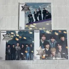 SixTONES Stargaze 3形態セット　特典・シリアルコードなし