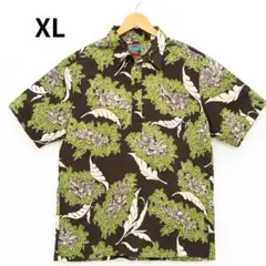 Reyn Spooner 半袖シャツ プルオーバー ボタニカル柄 XLのサムネイル