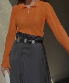 PUFF SLEEVE LAYERED TOP Ameri Vintage - メルカリ