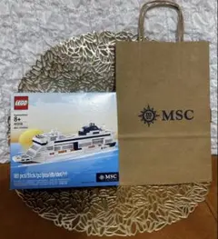【クリスマスセール売きり】MSCベリッシマ　クルーズ船　LEGO 限定在庫限り