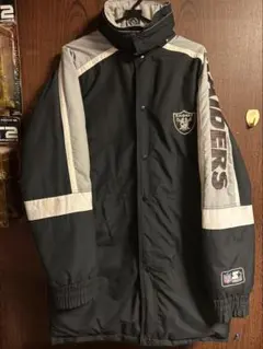 Starter RAIDERS ベンチコート　ビッグサイズ