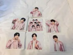 なにわ男子 公式写真 ましかくフォト 6枚セット