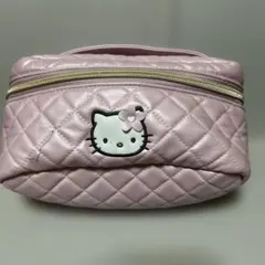 ハローキティ キルティングポーチ ピンクのサムネイル