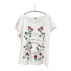 Jocomomola　Tシャツ　花柄　Lのサムネイル