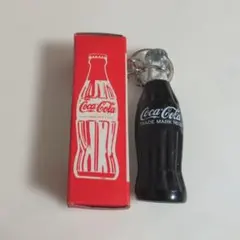 【希少】【レトロ】Coca-Cola ミニボトル キーホルダー 箱付き