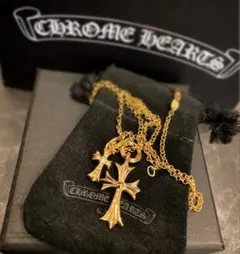 CHROME HEARTS クロムハーツ ロールチェーン 22k 18インチ Chrome Hearts(クロムハーツ) 22K ロールチェーン 18インチ - メルカリ