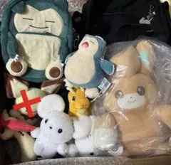 【処分品】 カビゴン リュック ぬいぐるみ ミロカロス イッカネズミ カイリュー