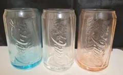 新品・未使用 缶 グラス コカコーラ マクドナルド 3個セット